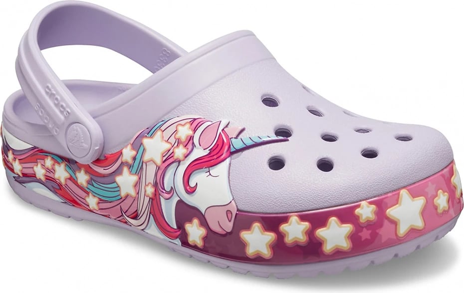 Clogs për fëmijë Crocs, vjollcë