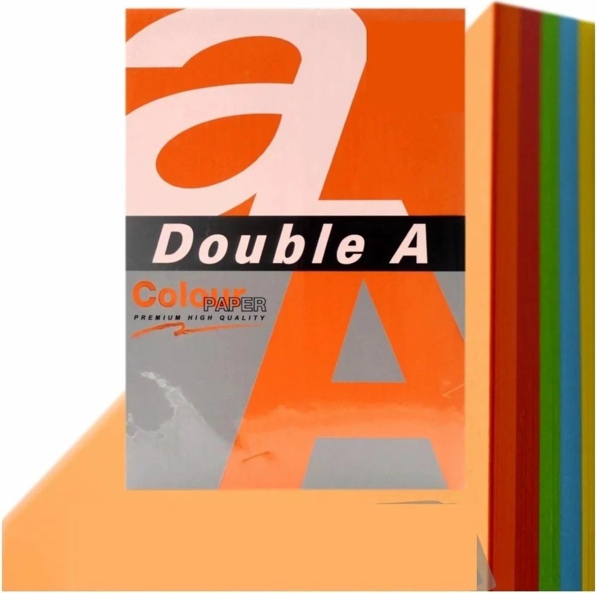 DOUBLE A LETER ME NGJYRE A4 80GR RAINBOW(5) 100FL