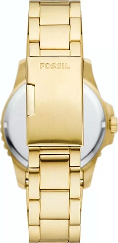 Orë dore për meshkuj FOSSIL BLUE, e artë
