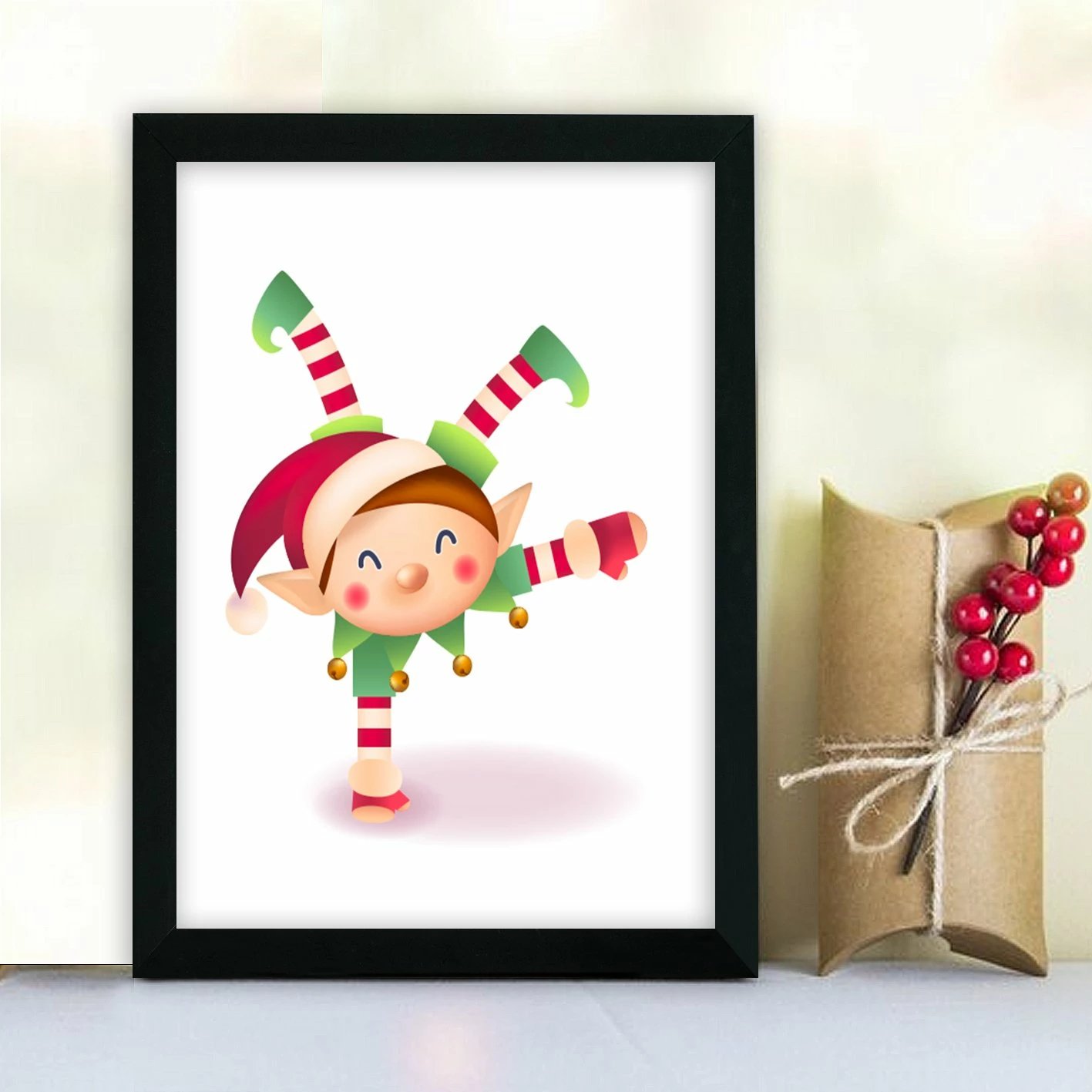 Pikturë dekorative me kornizë, MDF, shumëngjyrëshe, Wallity, SC18305, 24x29cm