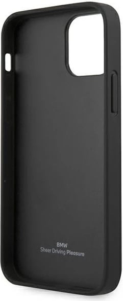 Mbështjellës BMW Curve Perforate për iPhone 12 mini, 5.4", i zi