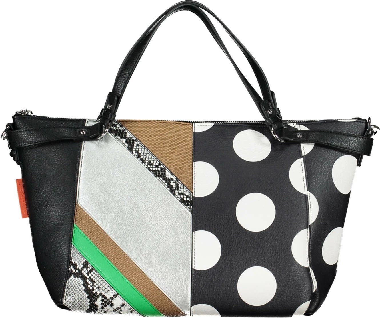 Çantë dore për femra Desigual, e zezë