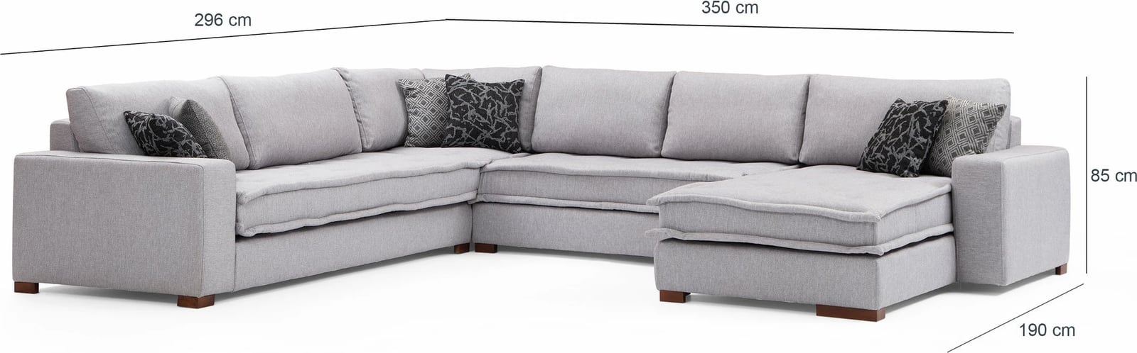 Këndare Lena, ngjyrë gri e çelët