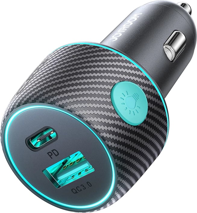 Karikues veture Joyroom JR-CCN01, 60W, 2 porta USB-C/USB-A, i zi