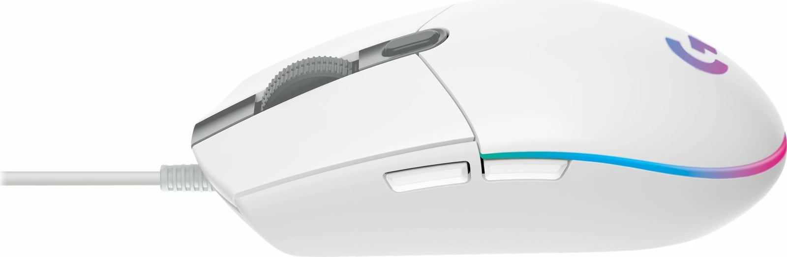 Logitech Gaming Mouse G203 LIGHTSYNC - mouse - USB - white