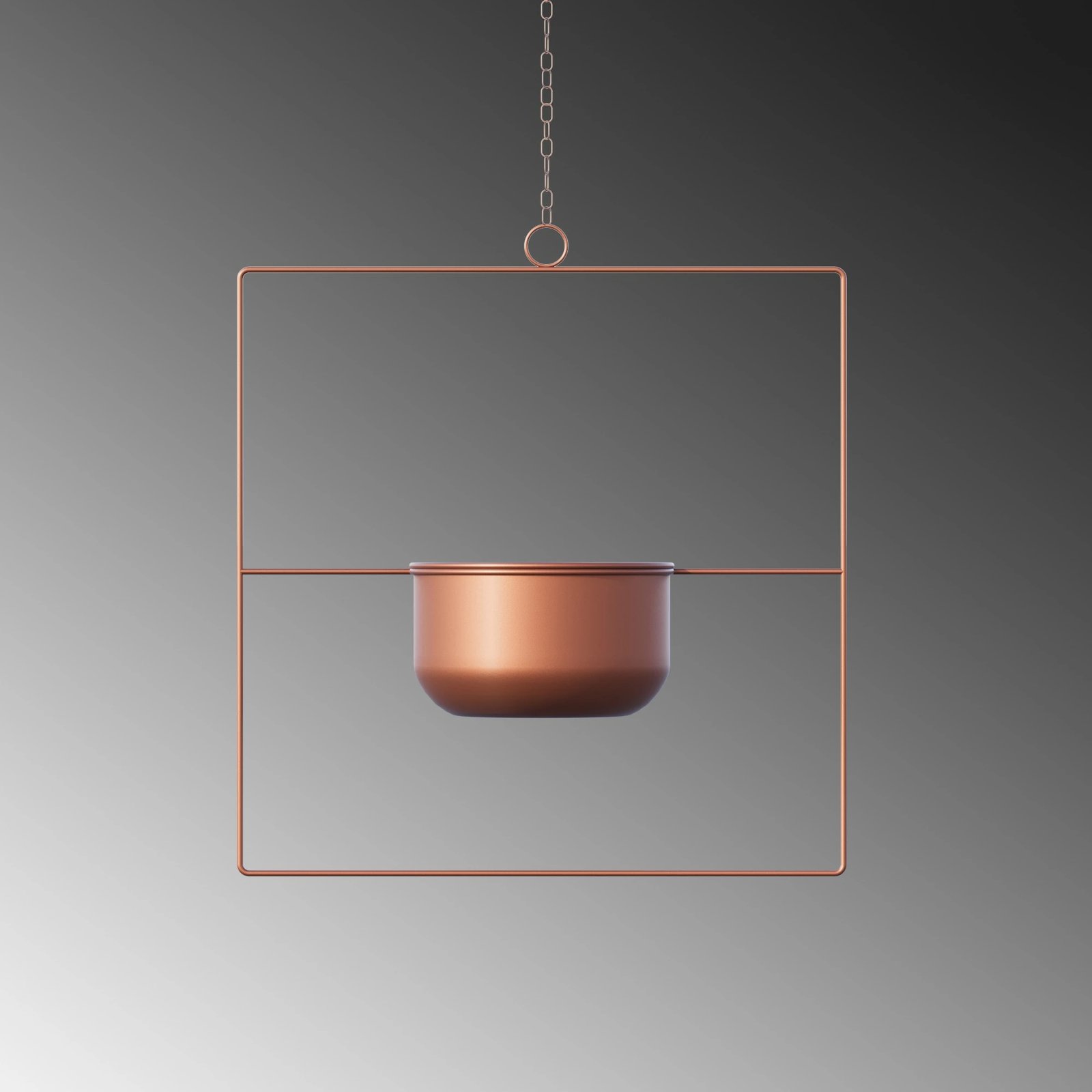 Vazo dekorative varëse, ngjyrë bakri, Aberto Design, Pandantif