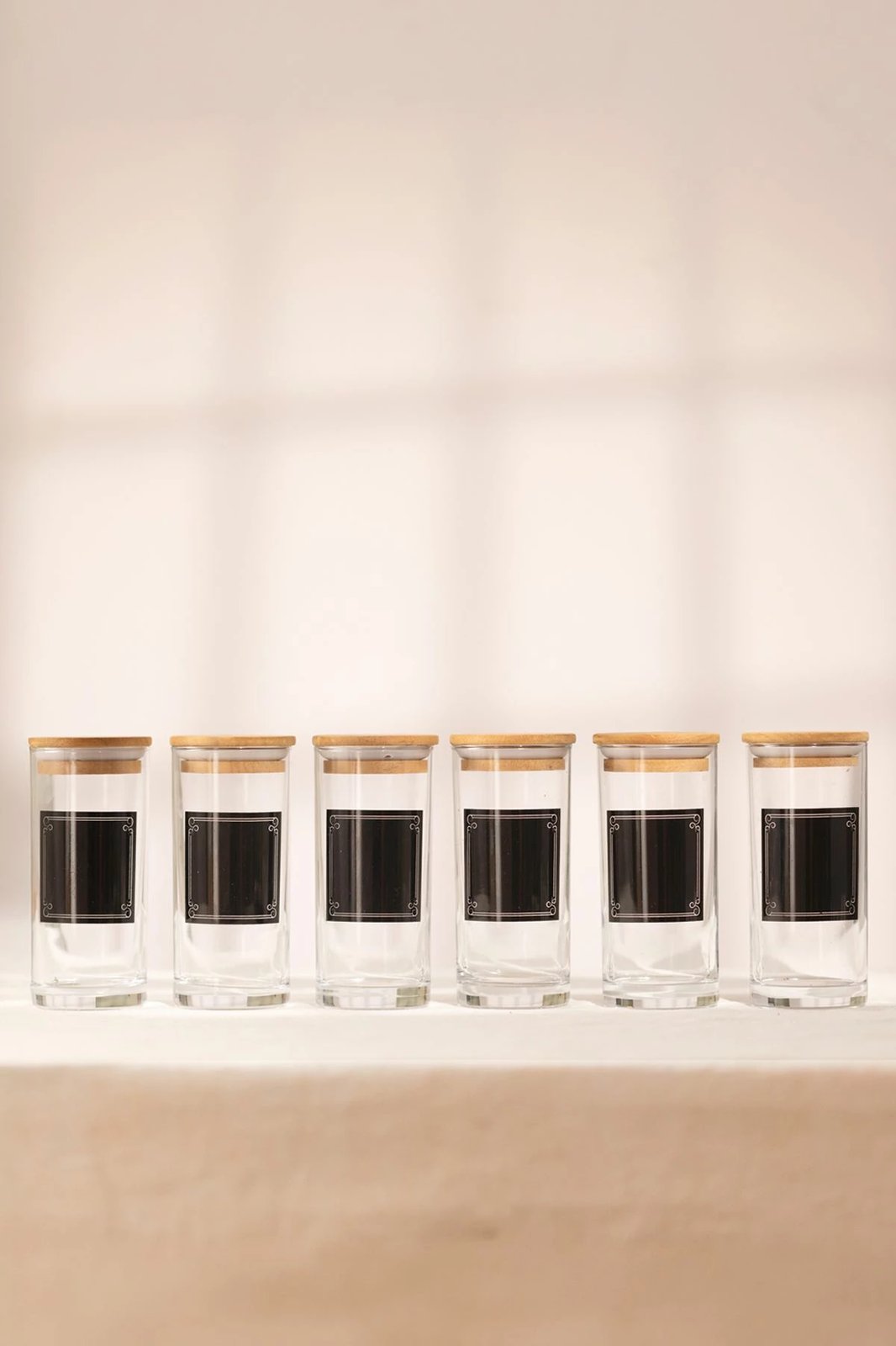 Set kavanozash për erëza (6 copë), Hermia Concept, Joy