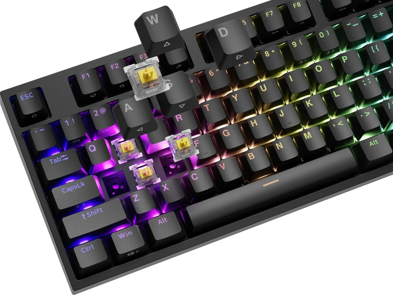 Tastierë mekanike GENESIS THOR 404, USB, QWERTY, Anglisht, e zezë