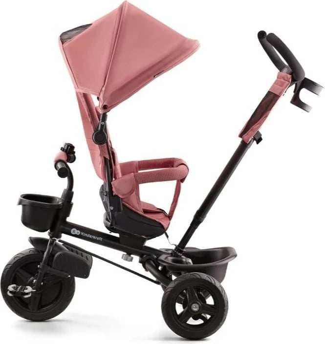 Biçikletë tre-rrotëshe Kinderkraft AVEO KRAVEO00PNK0000 për vajza, Rozë