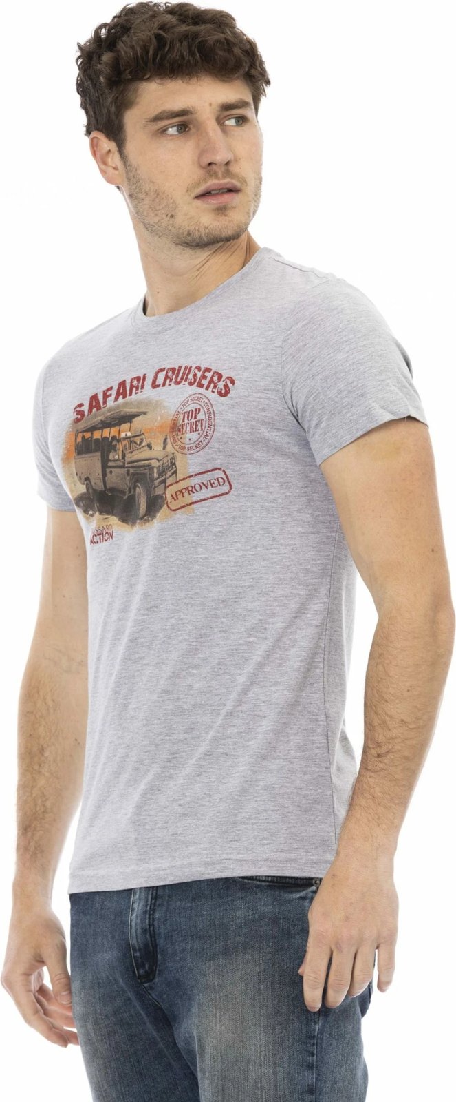 Maicë për meshkuj Trussardi Action, hiri