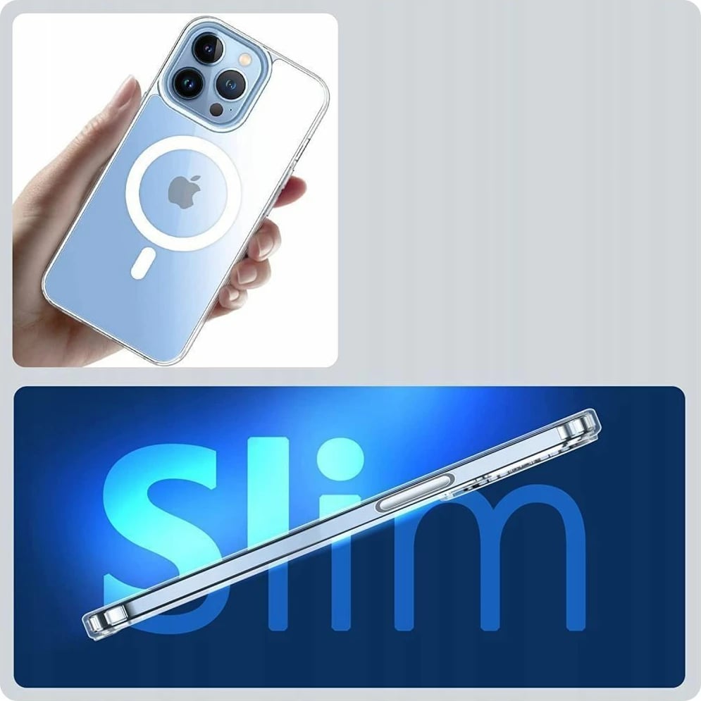 Mbështjellës Tech-Protect FlexAir Hybrid MagSafe për Samsung Galaxy S22, Transparent