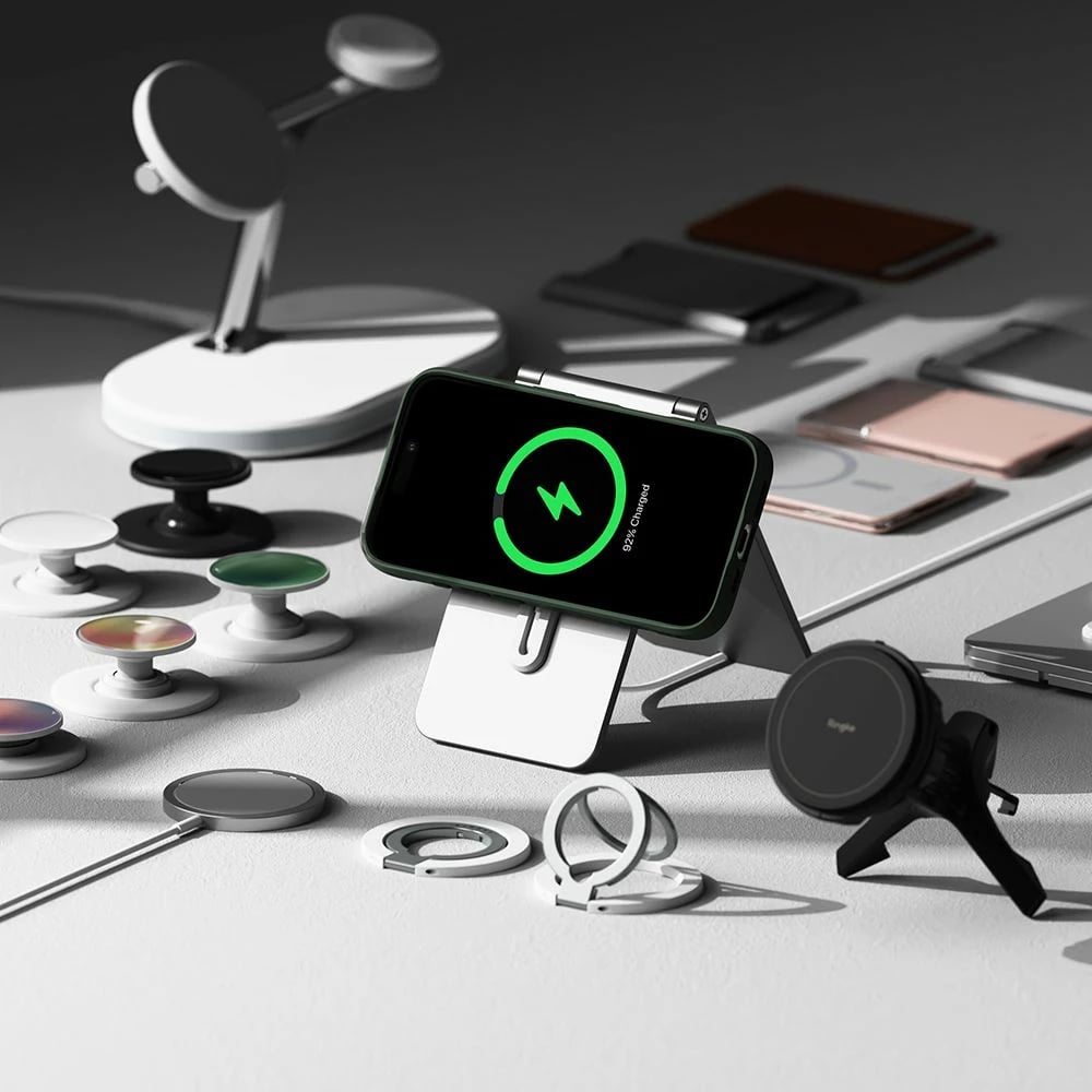 Mbështjellës Ringke Onyx MagSafe për iPhone 16, i zi