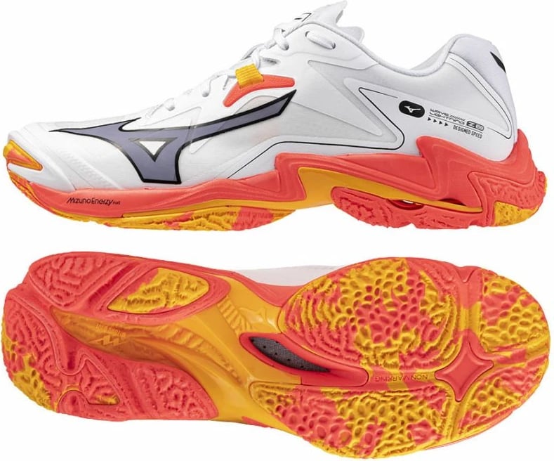 Atlete Mizuno për meshkuj/femra, të bardha