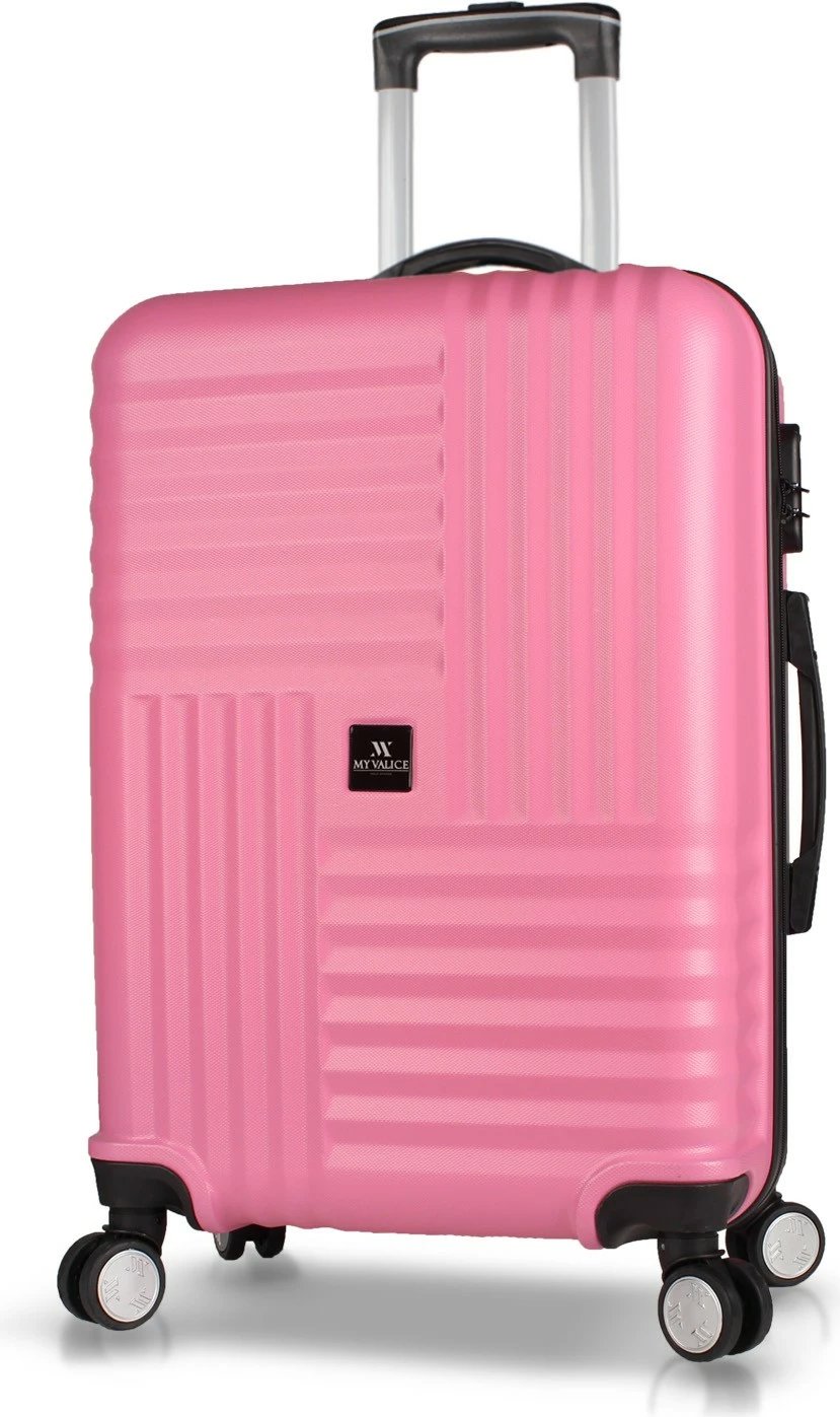 Valixhe udhëtimi rozë, Zoozie Bags, 8647