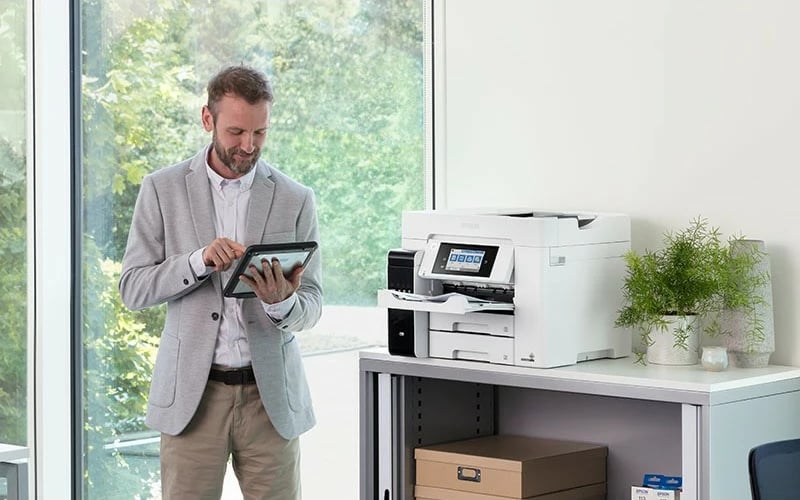 Printer multifunksional Epson Ecotank ET-5880, A4, ngjyra