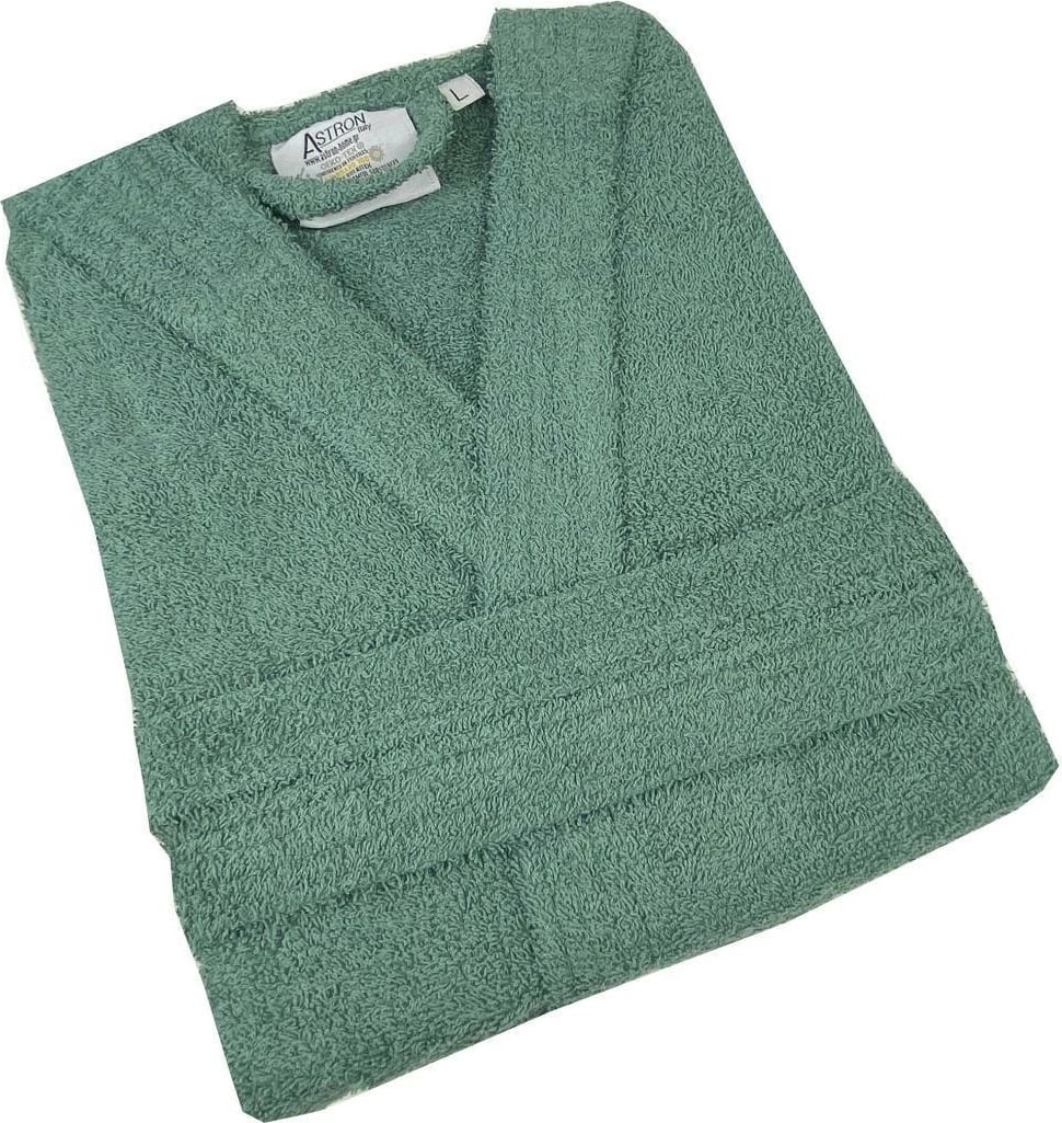 Robdëshambër me kapuç ASTRON-HOME ITALY, Large, Jeshile