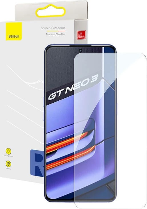 Xham i temperuar Baseus për Realme GT Neo3, transparent