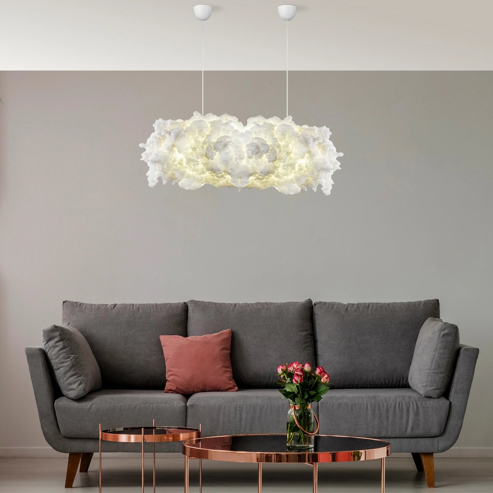 Llambë tavani Opviq, Serene, e bardhë