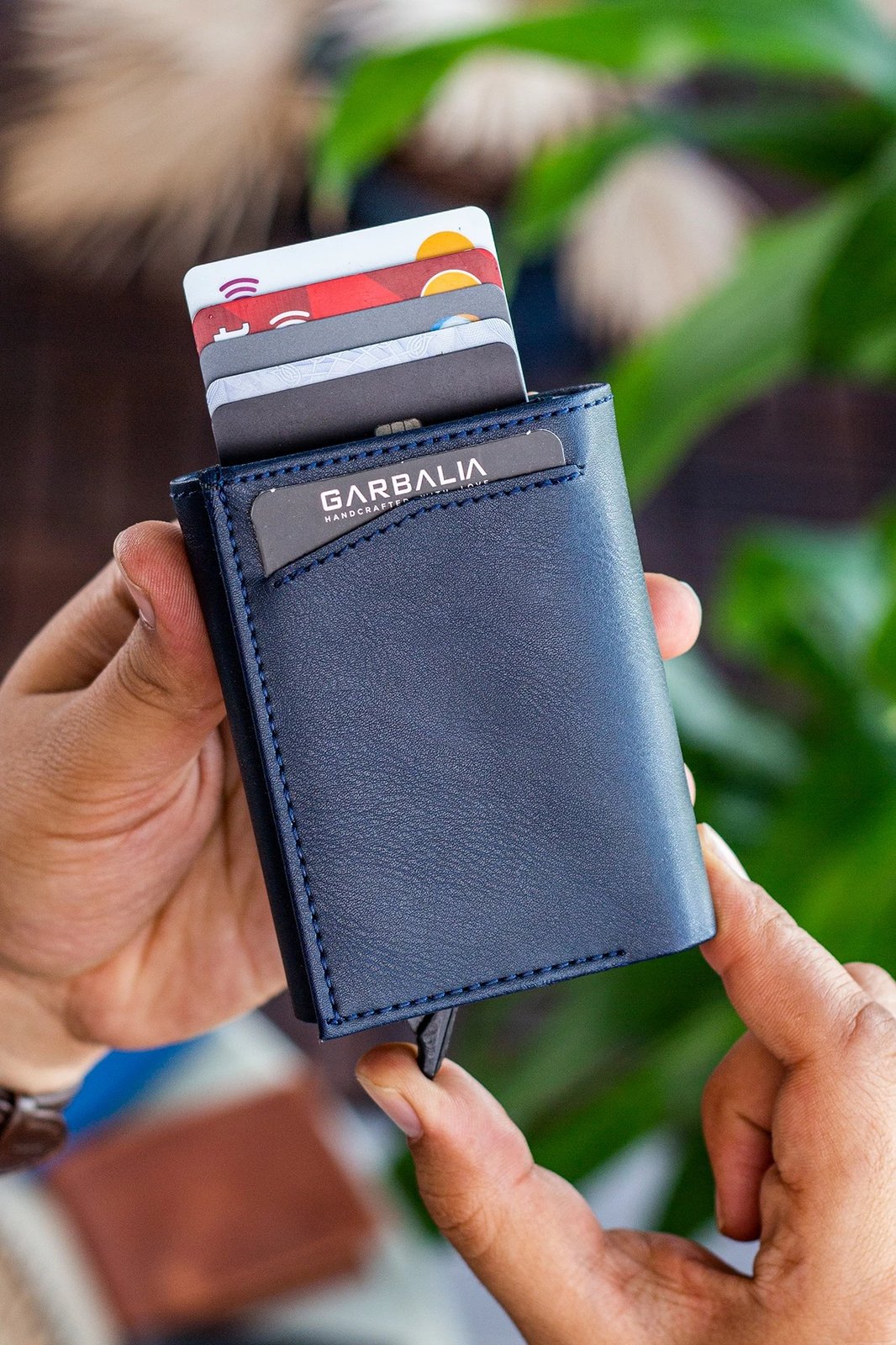 Portofol për burra, ngjyrë navy blue, Zoozie Bags, Donetsk