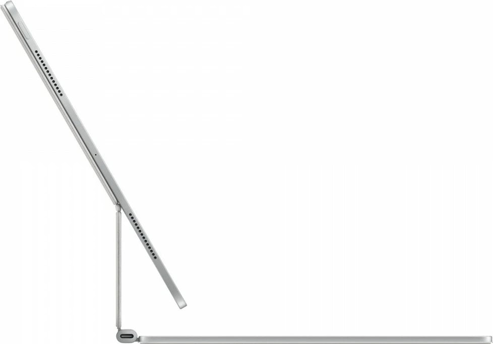 Tastierë Apple Magic Keyboard për iPad Pro 13-inch (M4), Anglisht (USA), Bardhë
