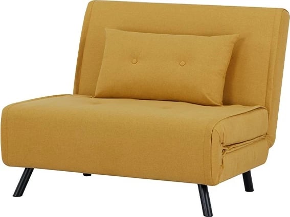 Karrige krevati Nextdeco Berlin Mustard