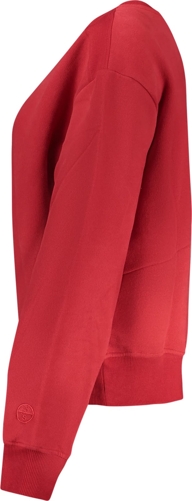 Duks për femra NORTH SAILS zip-up, i kuq