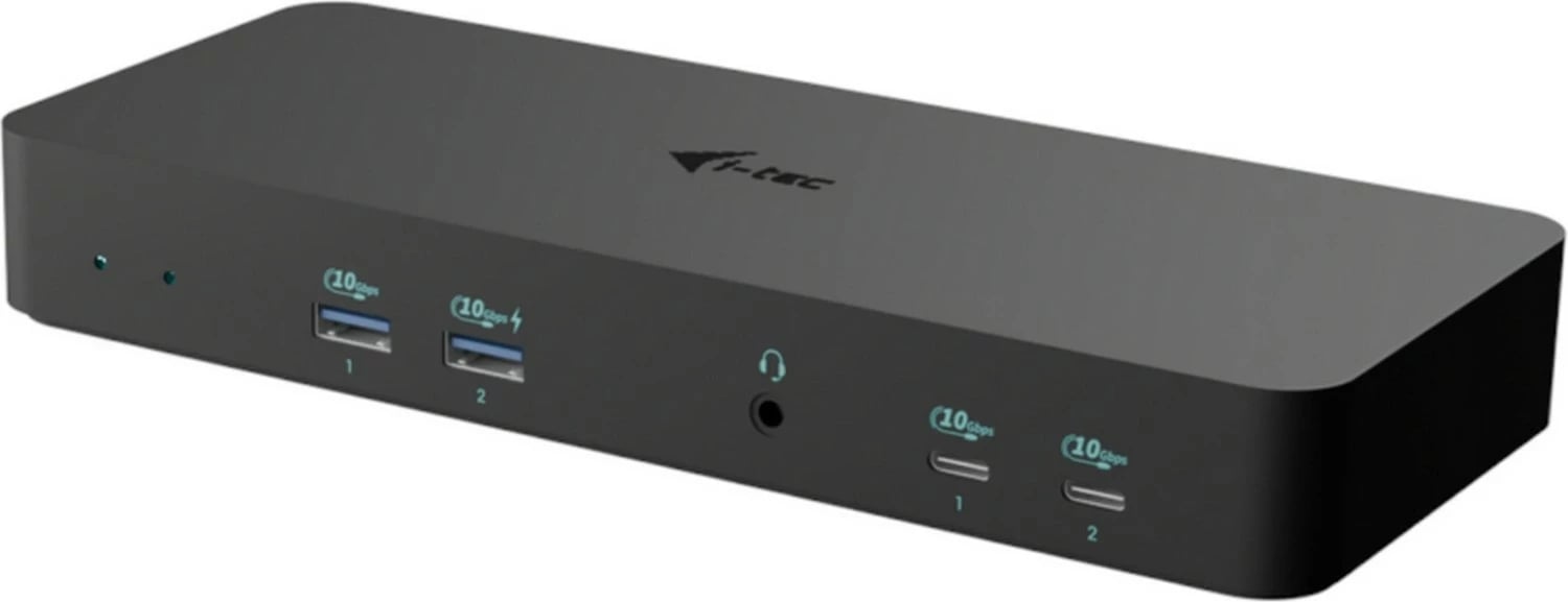 Doking stacion i-tec USB-C Intelligent Triple Display Dock PD100W, e zezë