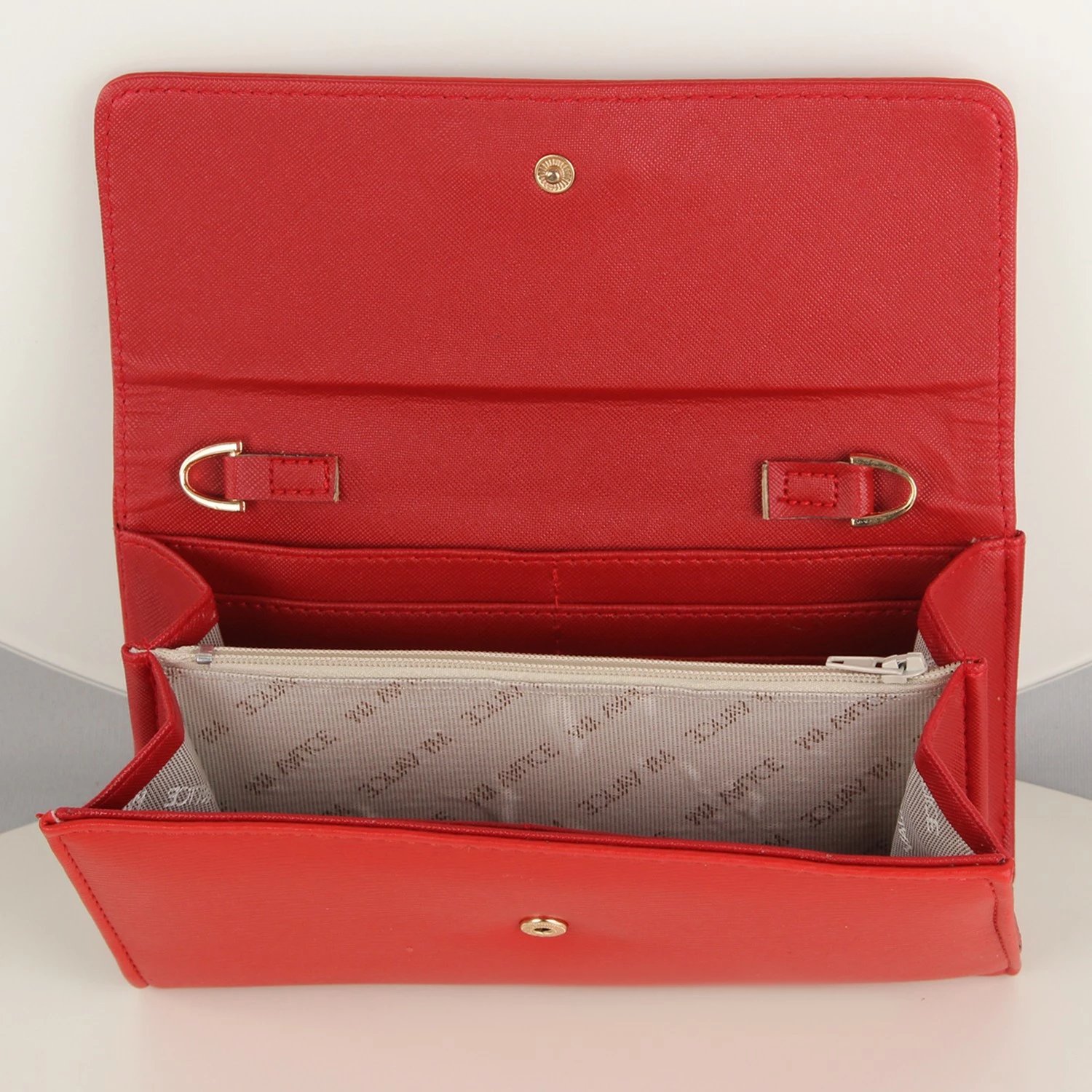 Kuletë e vogël crossbody me zinxhir, ngjyrë e kuqe, Zoozie Bags, 19.5x11cm