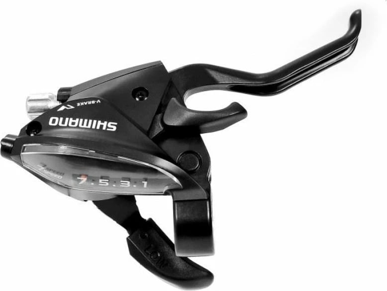 Ndërrues-dore e frenit për biçikletë Shimano, e zezë