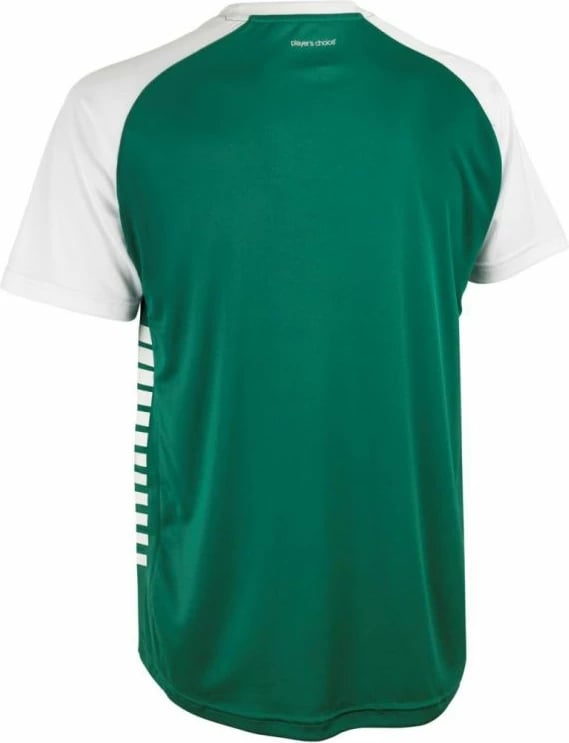 Fanellë futbolli Select për meshkuj, e bardhë dhe e gjelbër