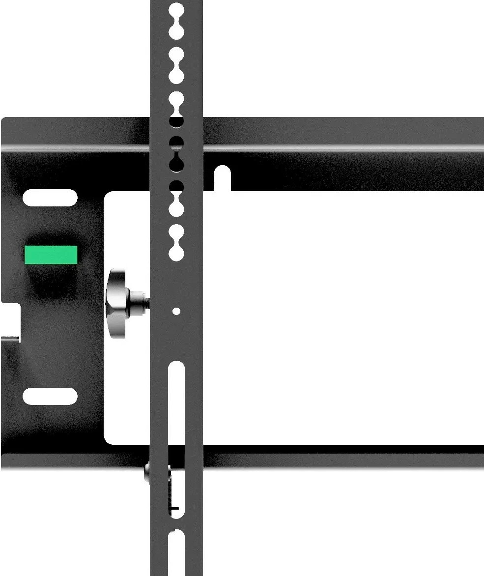 Mbajtëse muri për TV/monitor Edbak EWB150, 26-40", e zezë/argjendtë