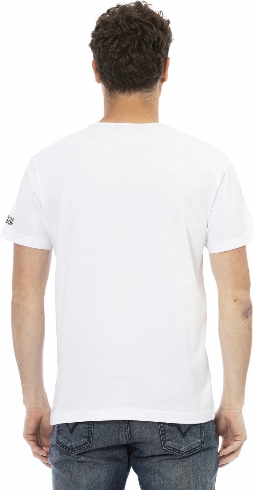 Maicë për meshkuj Trussardi Action, e bardhë