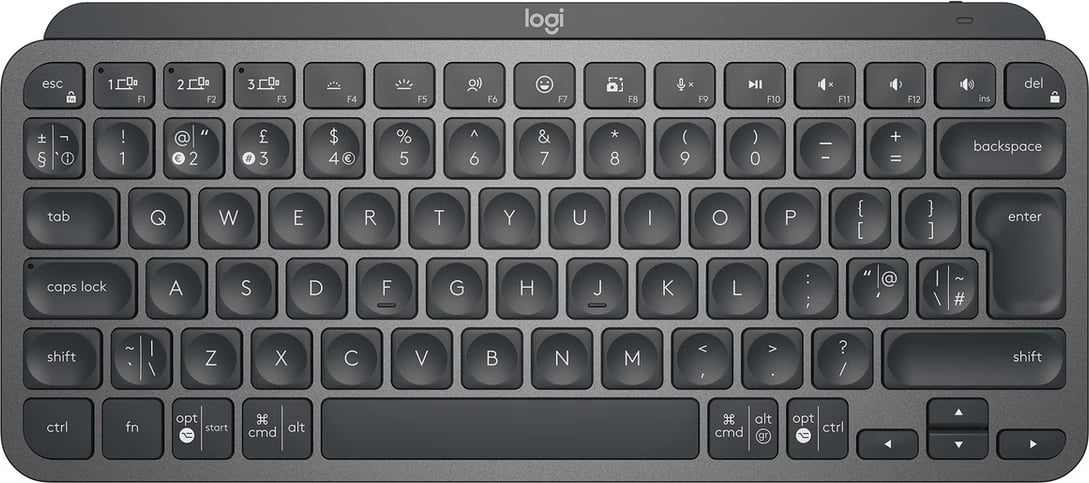 Tastierë, Logitech, MX Keys Mini 920-010498, US International layout, Graphite