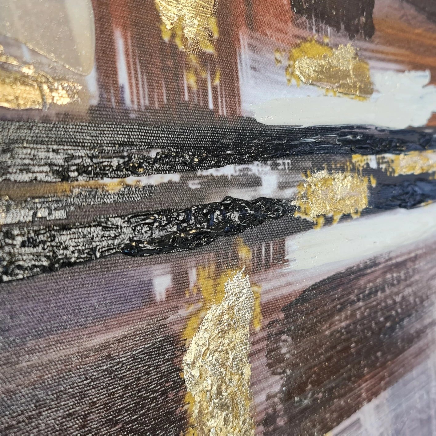 Pikturë dekorative me vaj, shumëngjyrëshe, Wallity, OPG2121096884 - 100x140cm