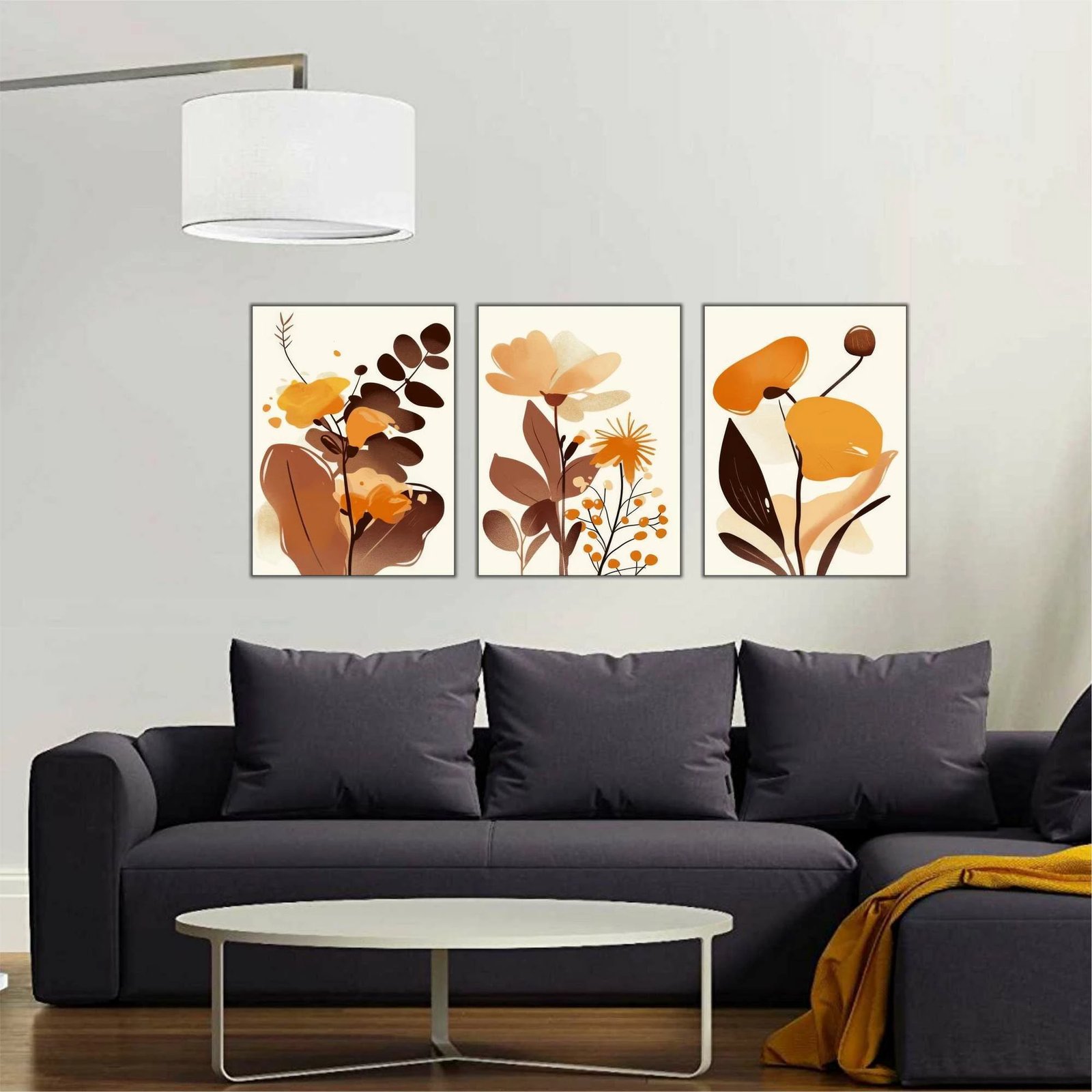 Pikturë dekorative MDF (3 copë), Wallity, MDF-00113