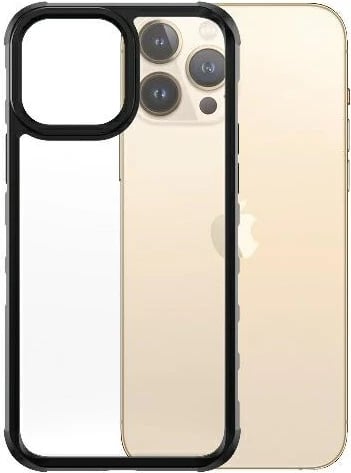 Mbështjellës PanzerGlass ClearCase për iPhone 13 Pro Max, transparent dhe zi