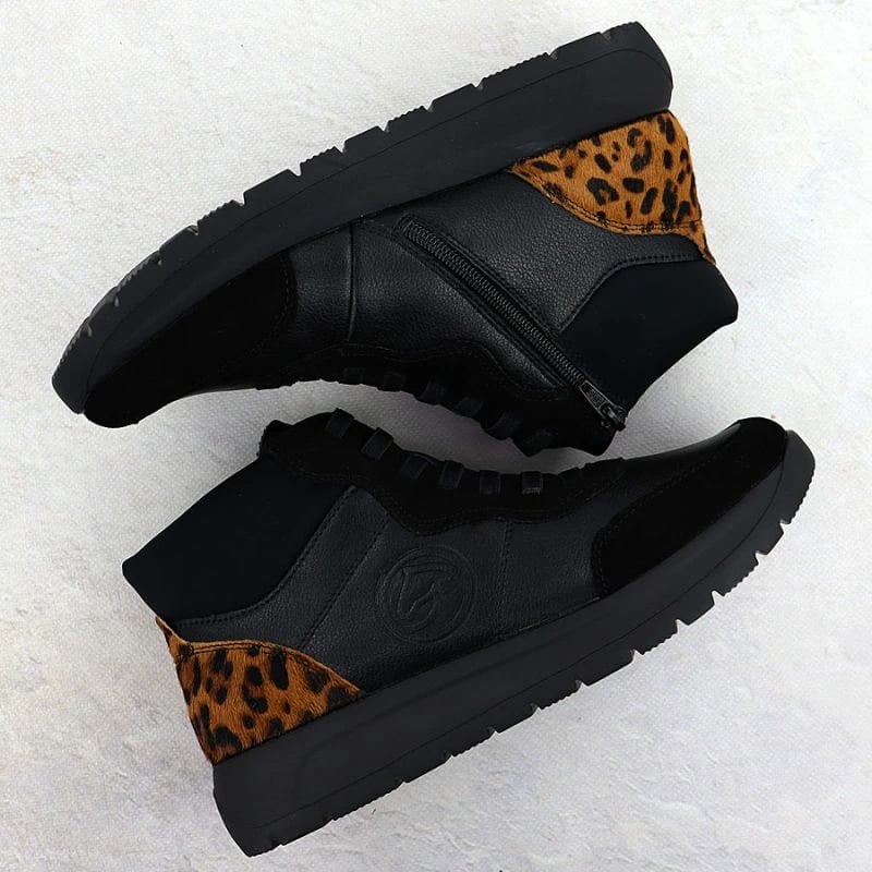 Çizme femrash Rieker Remonte D2V70-03, të zeza