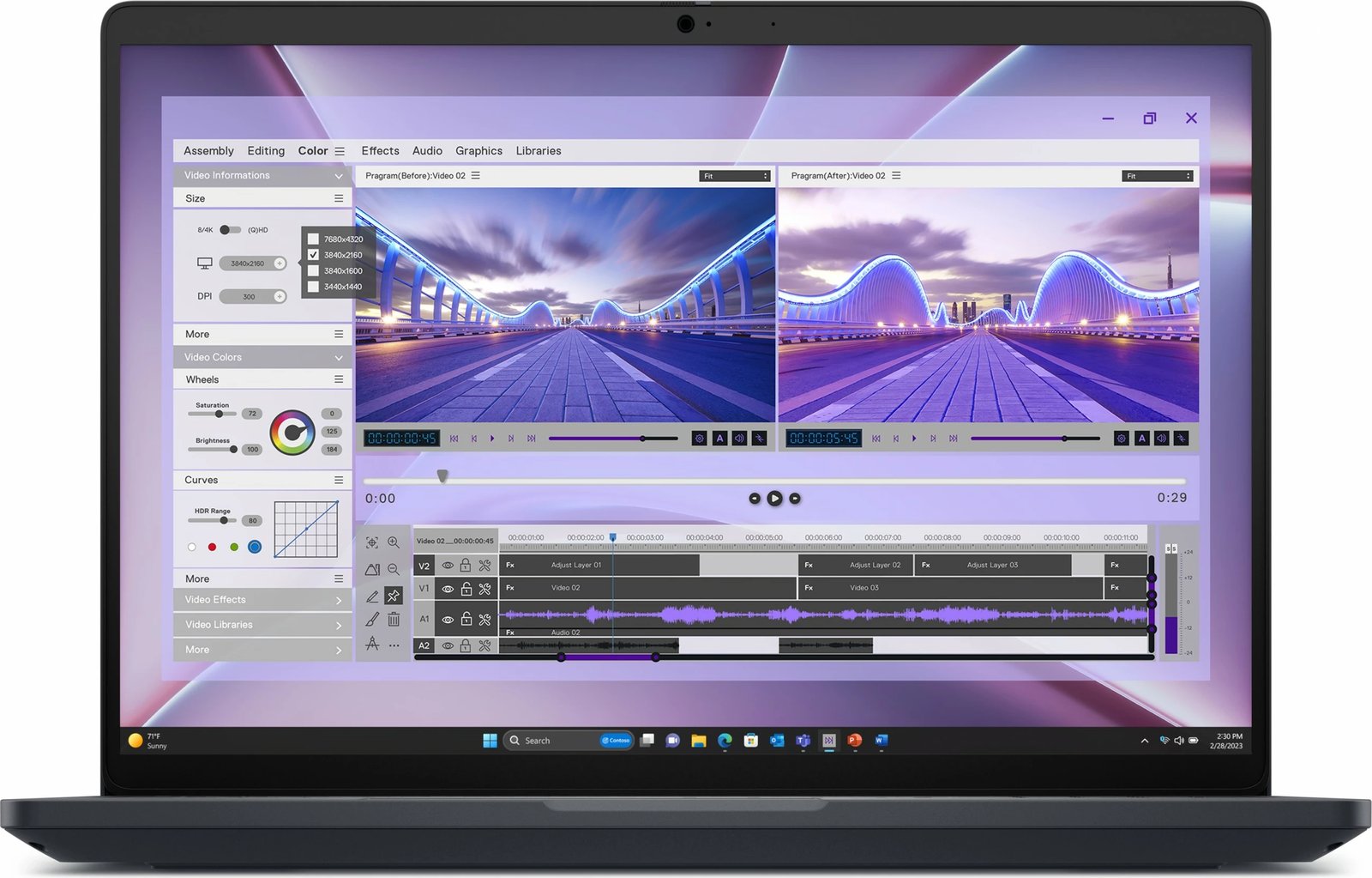 Kompjuter Dell Pro Max 16 MC16250, U7-265H, 32GB, 1TB SSD, 16 inç, Nvidia RTX 500, gri