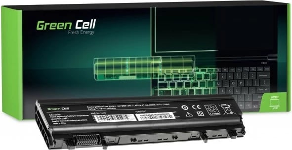 Bateri laptop Green Cell DE80 për Dell Latitude E5440/E5540, 4400mAh, 11.1V, e zezë