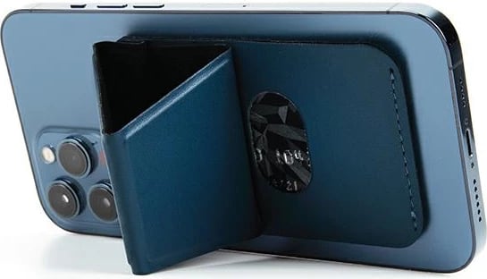 Mbështjellës magnetik për telefon UNIQ Lyft, mbajtës kartelash, Blu
