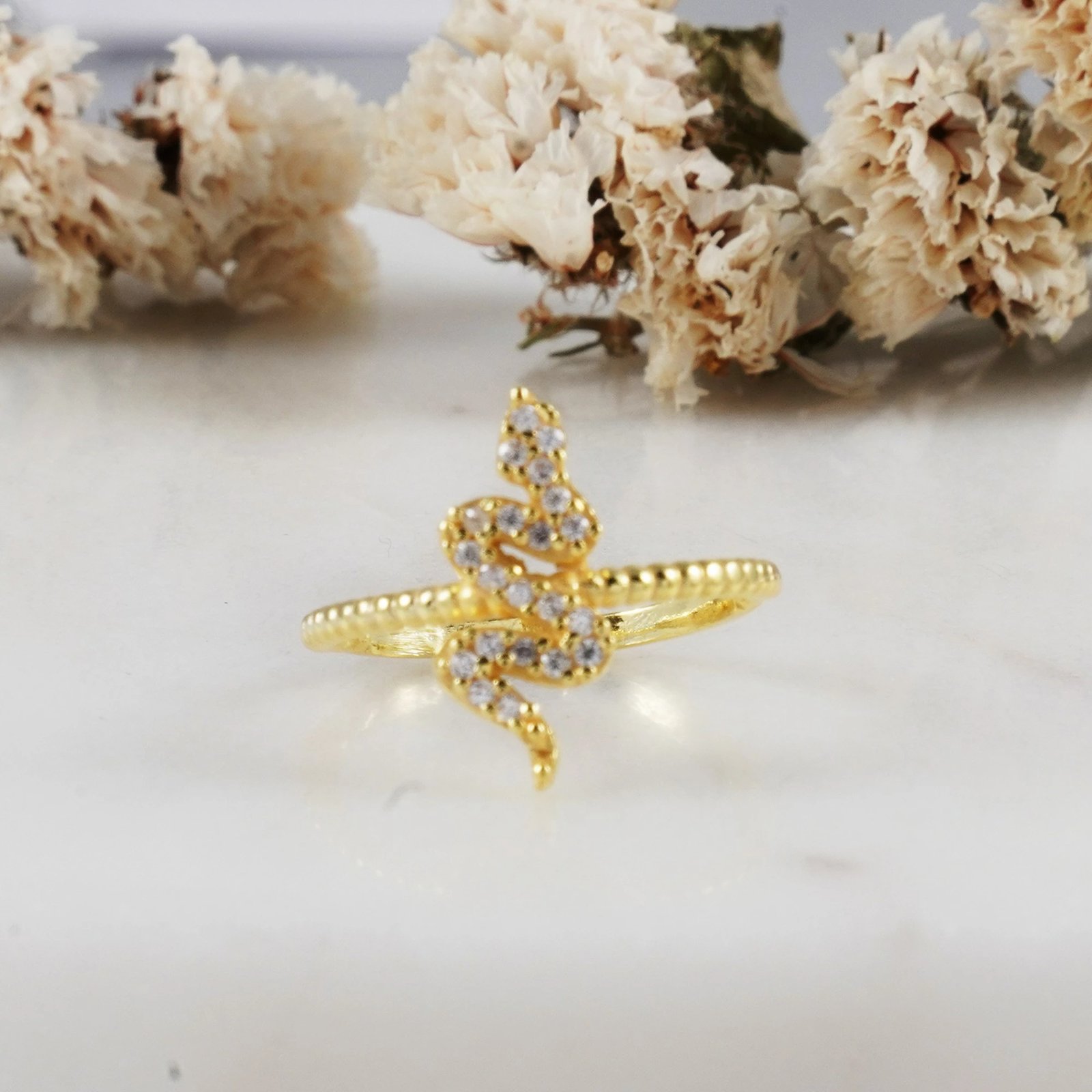 Unazë argjendi ngjyrë ari, Jumeon, 10748G