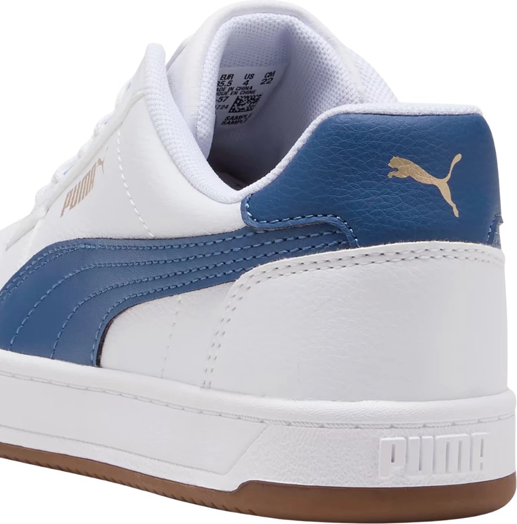 Këpucë për fëmijë Puma, të bardha-kaltër Këpucë për fëmijë Puma, të bardha-kaltër