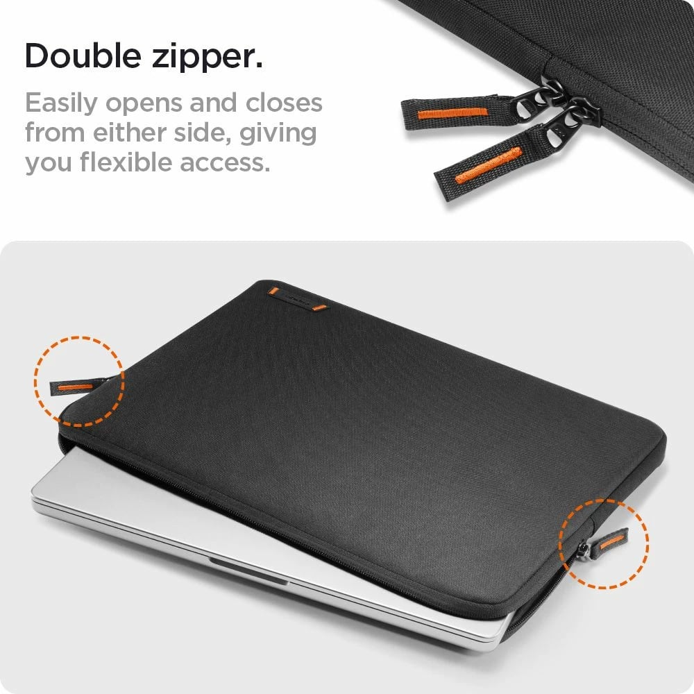 Mbështjellës laptopi Spigen Basic Pouch 15-16", i zi