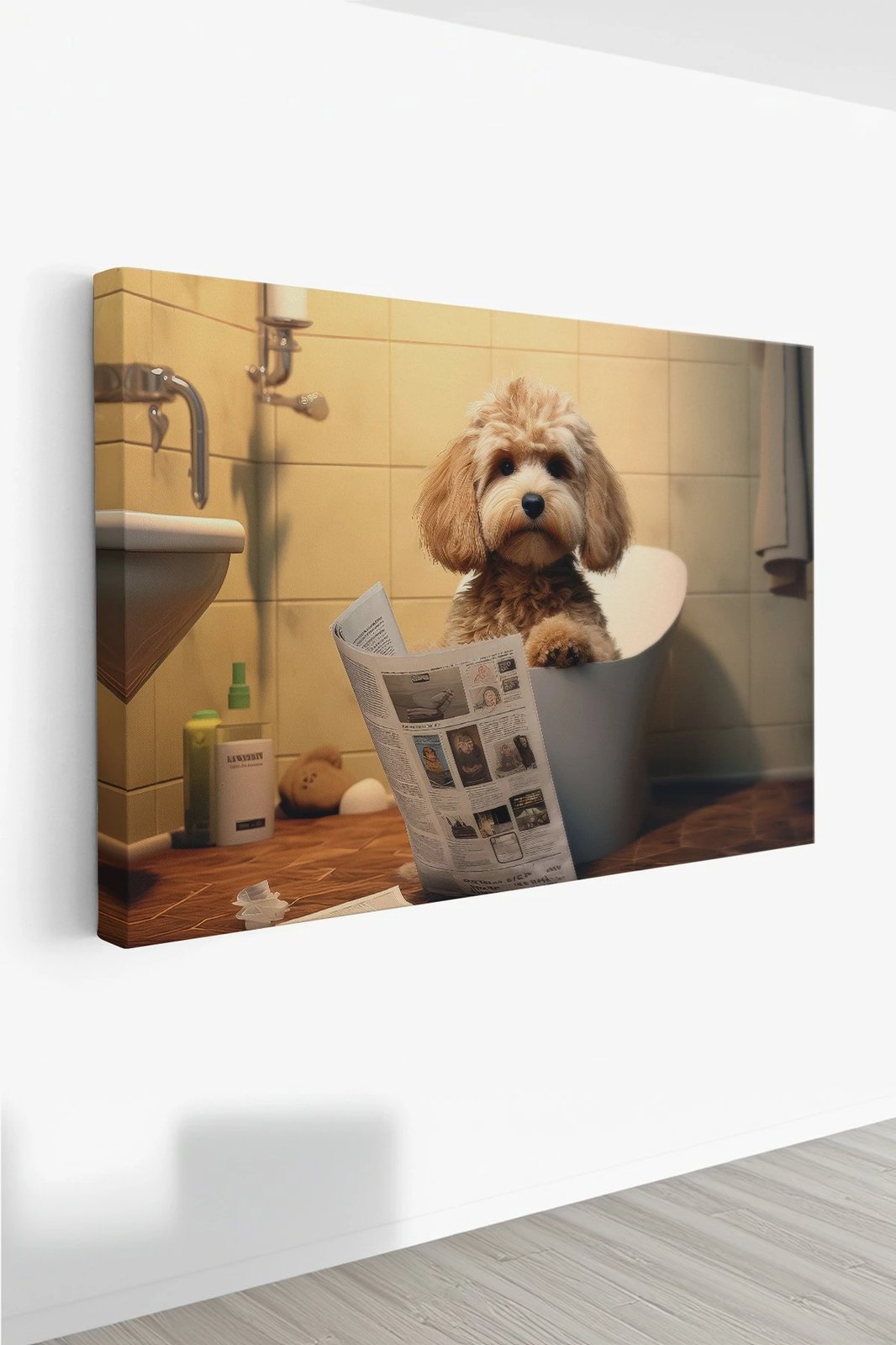 Pikturë dekorative në kanavacë, shumëngjyrëshe, Wallity Ersyaıhyvn31, 70x100cm