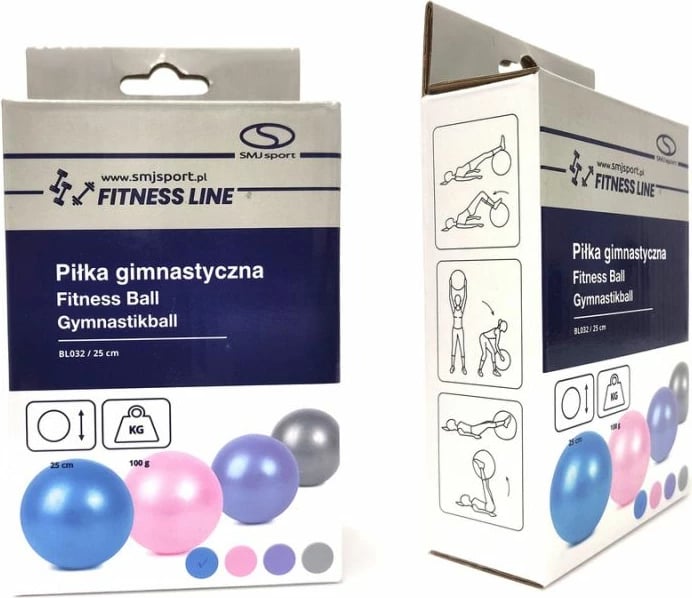 Top për pilates SMJ, blu