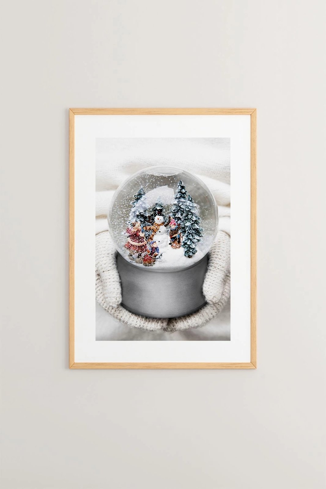 Pikturë dekorative me kornizë, shumëngjyrëshe, Wallity, Nwyearsngmdl76, 33x48cm