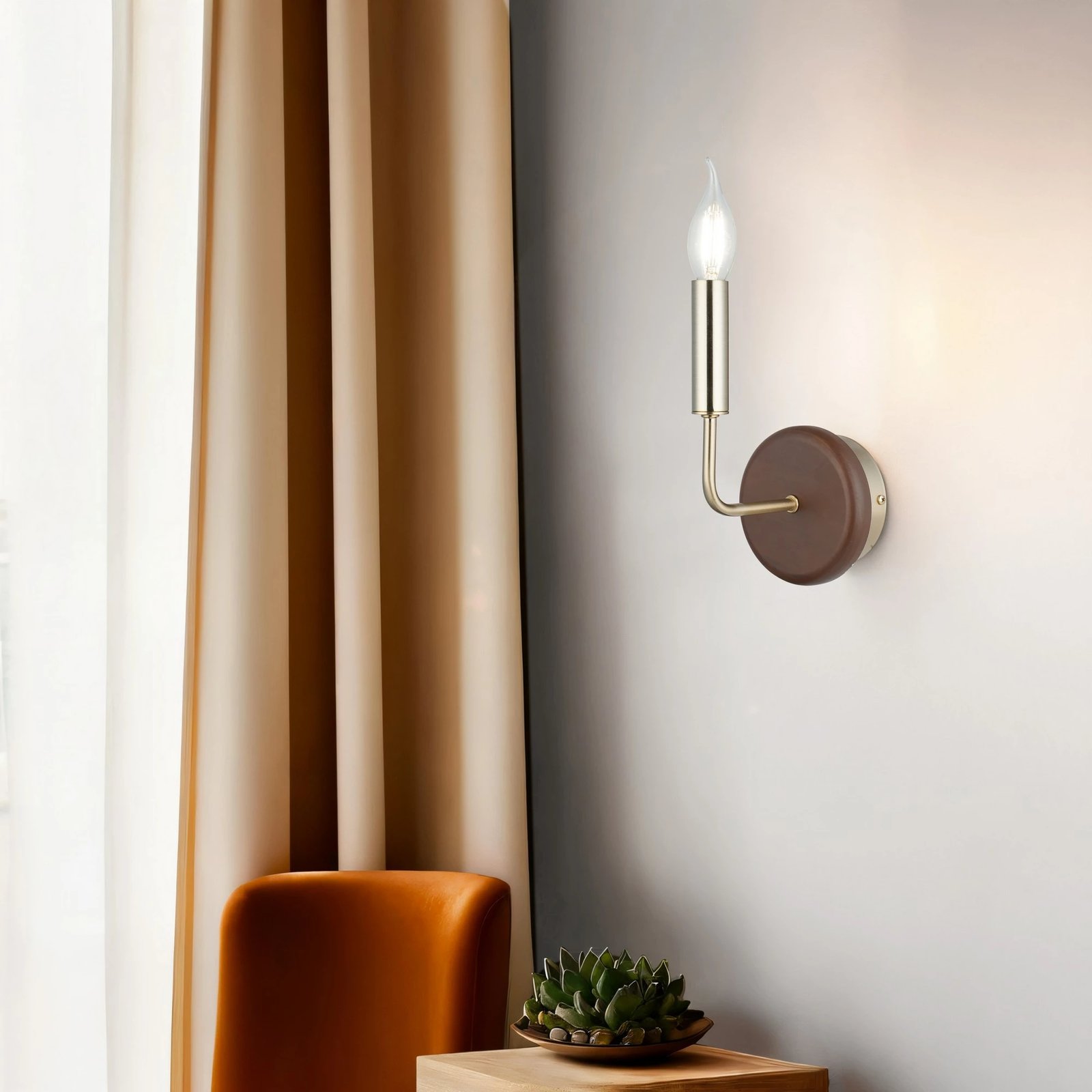 Llambë muri Opviq, Goose, ngjyrë llak antik, 52-19