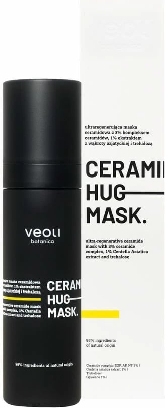 Maskë për fytyrë për femra Veoli Botanica Ceramide Hug Mask Ultra-Regenerating, 50ml