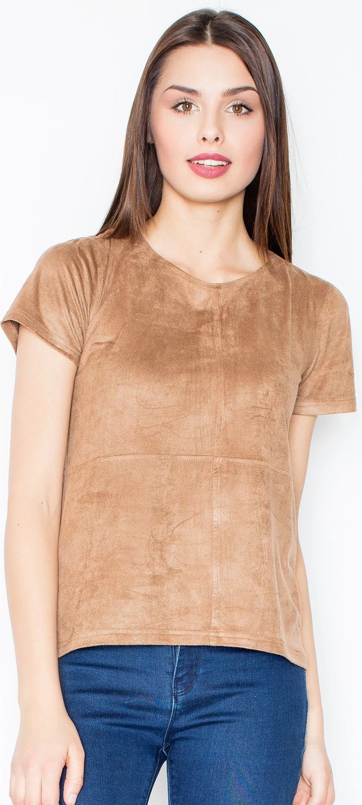Bluzë femra Figl 52568, kafe