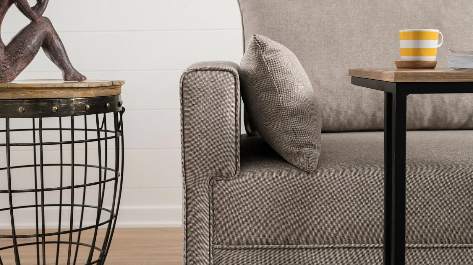 Divan dy ulëshe Atelier del Sofa, Bella, krem